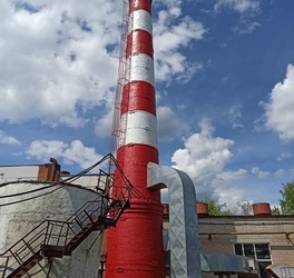 Окраска дымовых труб